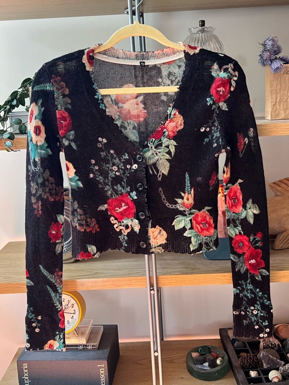 R13 Useless Treasures Baby Cardigan 100% Cashmere
